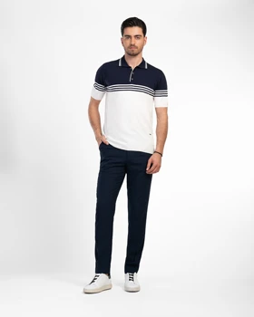 ام کی کالکشن پولو شرت mk-24446-navy-blue