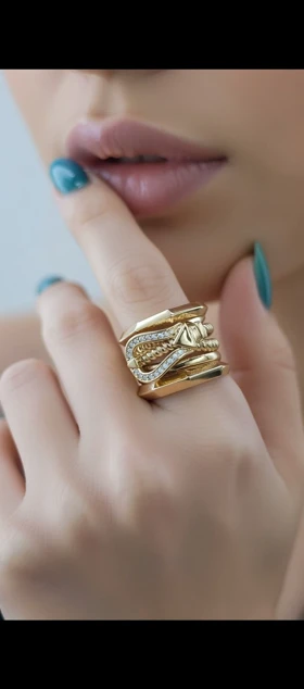 انگشتر ژوپینگ کد77z188 - موژان حیدری