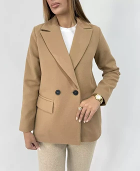 ترنچ کت یقه انگلیسی کد pm004 برند ردا