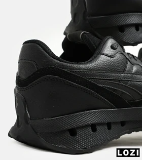 کفش کتانی مردانه مشکی ASICS gel extreme 33