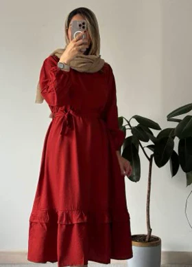 پیراهن مانتویی ریما