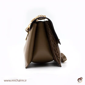 کیف زنانه مجلسی طرح پوست ماری mrch1770