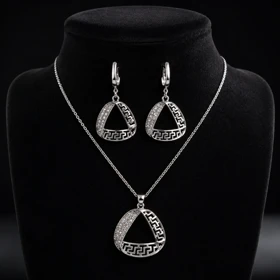 نیم ست ژوپینگnxu197گالری زیورآلات آوآرین