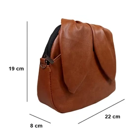 کیف خرگوشی دخترانه قهوه ای