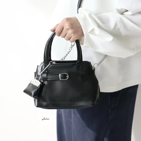 کیف زنانه دوشی - دستی مدل نیکارو (مشکی)