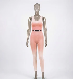 ست ورزشی زنانه بدنسازی سیملس گلبهی تای دای