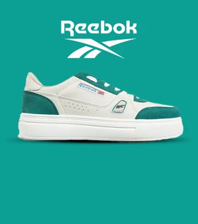کفش مردانه و زنانه کرم سبز Reebok LT Court مدل 7217
