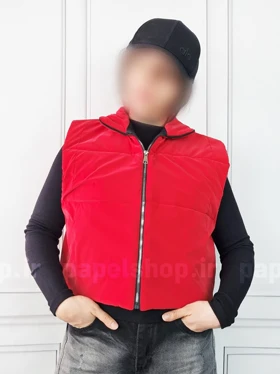 پافر مخمل یقه ایستاده