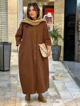 پیراهن مانتویی