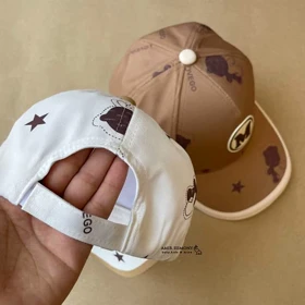 کلاه کپ بیسبالی بچگانه طرح خرسی