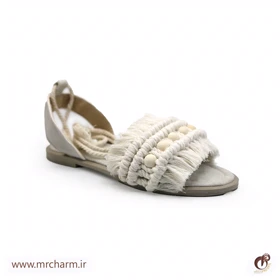 ست صندل و کیف دست بافت زنانه mrc2416-02