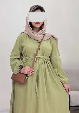 پیراهن مانتویی روجا