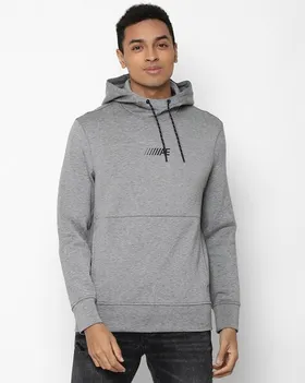 هودی مردانه امریکن ایگل طوسی - American Eagle Active 24/7 Hoodie Grey