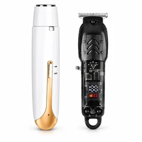 پکیج ریش تراش HAIR CLIPPER +شیور شارژی موزن 4کاره بانوان