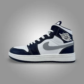 نایک ایر جردن 1 ساق‌دار فرانسه (Nike Air Jordan 1 French Blue) کد 2341