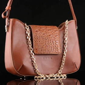 ست کیف و کفش زنانه چرم یلسان مدل راشا کد 914-SERENA-GAN
