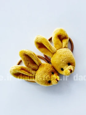 کش مو خرگوش بسته 2 عددی