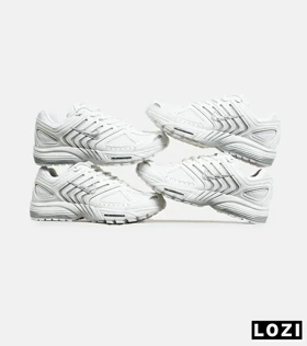 کفش کتانی مردانه و زنانه سفید طوسی NIKE Pegasus 2K5