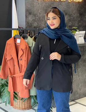 بارانی پاییزه جفت ژیله آلما کد : 003239