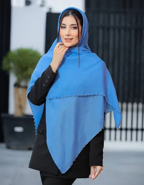 روسری وال اسلپ دور مرواریدی