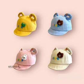 کلاه کپ بچگانه مدل گوش دار