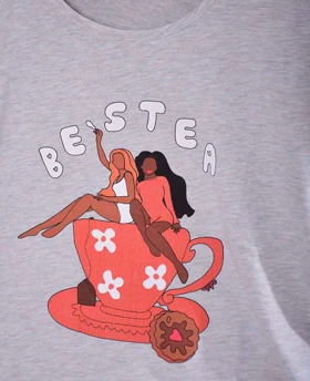 تیشرت شلوارک سایز بزرگ زنانه سکسن کد12666