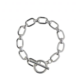 دستبند زنانه آبکاری نقره