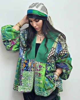 مانتو هندی ژاکارد