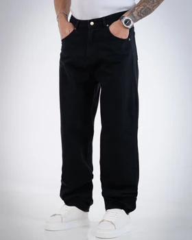 شلوار جین/ بگ مشکی-کد4803