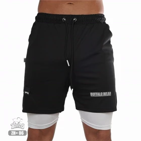 شلوارک کشاله دار بوفالو بدنسازی رنگ بندی