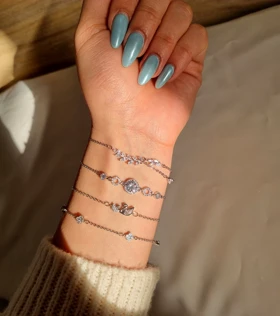 دستبند ظریف جواهری CM