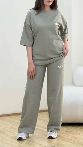 ست تیشرت وشلوار الو