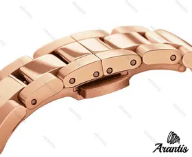 ساعت دنیل ویلینگتون زنانه رزگلد مدل w-1543