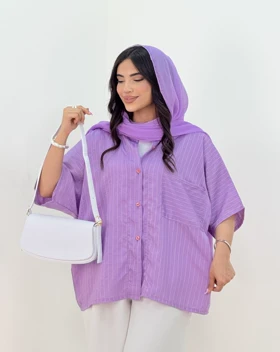 شومیز پانچ شایلی(38)کد:5363