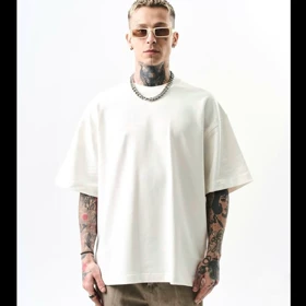 تیشرت سفید لش ساده بیسیک پارچه ماکان گرم بالا کیفیت عالی کد 756