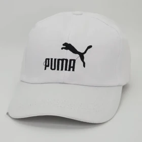 کلاه آفتابی زنانه و مردانه و نوجوانان پوما Puma نخ کتان قابل تنظیم سایز کد 50550 (سفید1)