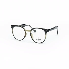 فریم عینک طبی زنانه ومردانه سپوری SEPORIمدل SG-SR7006 (مشکی-سبز)