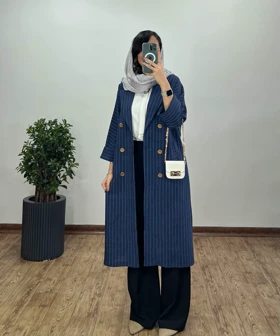 مانتو بلند دیپلمات آناشید