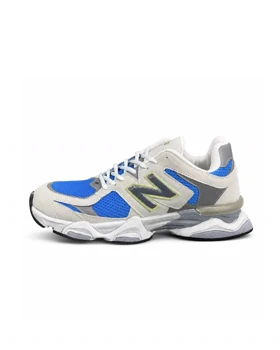 کفش کتانی بزرگ پا مدل نیوبالانس 9060 طوسی آبی New Balance 9060