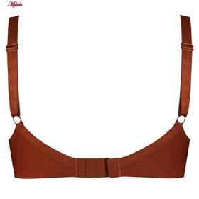 سوتین زنانه اما مدل فرم دهنده قهوه ای کد 4921-3100