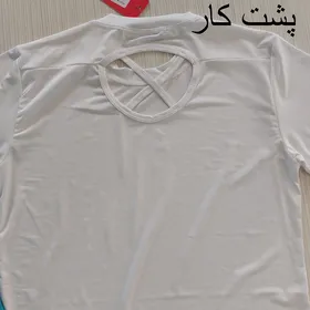 تیشرت ورزشی پشت ضربدری آندرآرمور زنانه