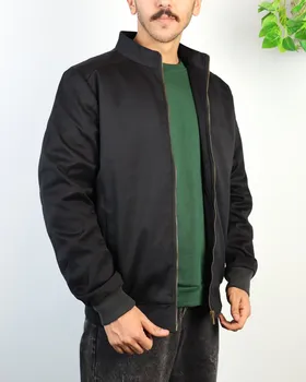 کاپشن کتان کمرکش مردانه 0650
