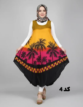 سارافون وارداتی طرح نخل 7318