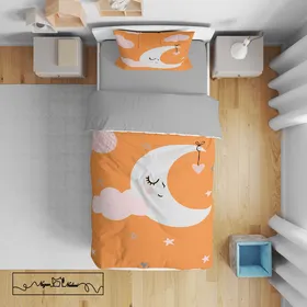 روتختی کودک طرح moon and cloud کد 270000