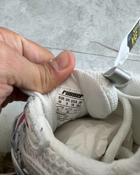 کتانی BALENCIAGA RUNNER طوسی قرمز