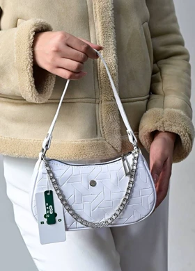 کیف دوشی و دستی زنانه BENO مدل آرتمیس کد4899-1 (سفید)