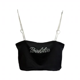 دکلته بانداژی با بند نگینی از برند آسوس ASOS