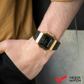 ساعت مچی زنانه کاسیو CASIO مدل A168WEGB-1BDF