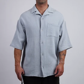 پیراهن آستین کوتاه لینن کد 231021