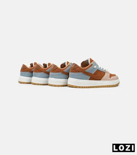 کفش کتانی مردانه قهوه ای آبی نایک NIKE SB